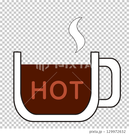 Transparent Hot Coffee Transparent Hot Coffee 129972632