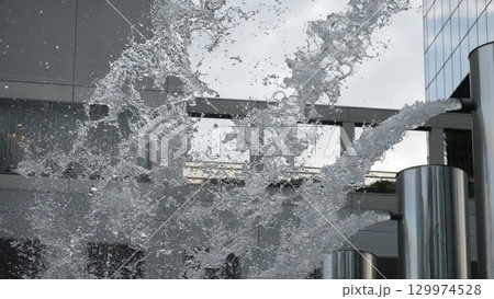 噴水のある風景 噴水のある風景 129974528