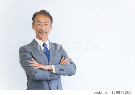 シニアビジネスマン シニアビジネスマン 129975266