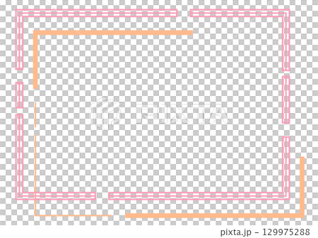 Colorful overlapping square frame background Colorful overlapping square frame background 129975288