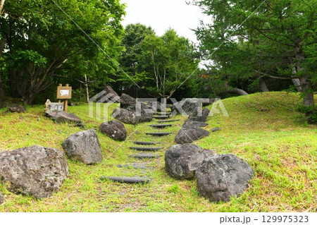 【岩内町 いわない温泉郷「円山展望台」園地入口】 【岩内町 いわない温泉郷「円山展望台」園地入口】 129975323