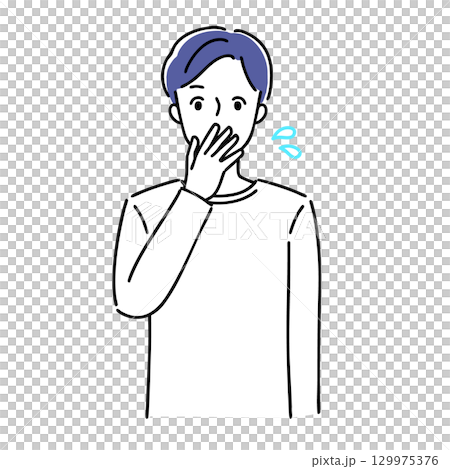 Impatient young man Impatient young man 129975376