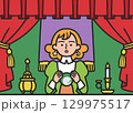 占い師の女性 129975517