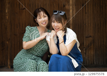 半六庭園（旧中埜半六邸庭園）を散策する女子旅　愛知県半田市 129975578