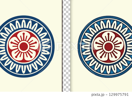 Mahjong tiles_One tube/Ipin_1 129975791