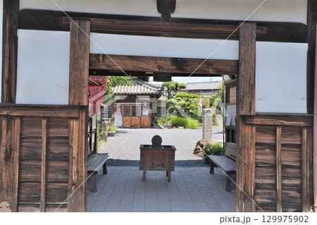 真田昌幸・信繁　幽閉の地　九度山の「善名称院（真田庵）」　和歌山県伊都郡九度山町 129975902