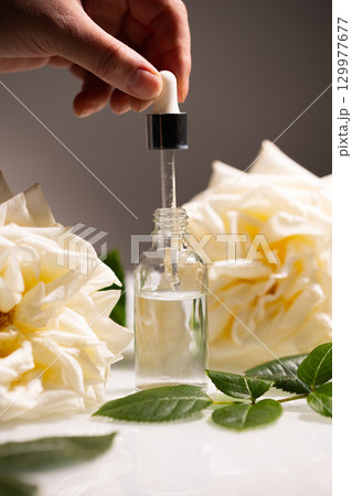 Crafting Beauty With Rose Oil and Fresh Blooms for Skincare Rituals Crafting Beauty With Rose Oil and Fresh Blooms for Skincare Rituals 129977677