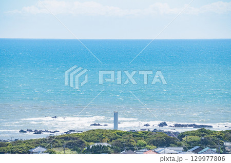 千葉　長崎鼻（地球の丸く見える丘から） 129977806