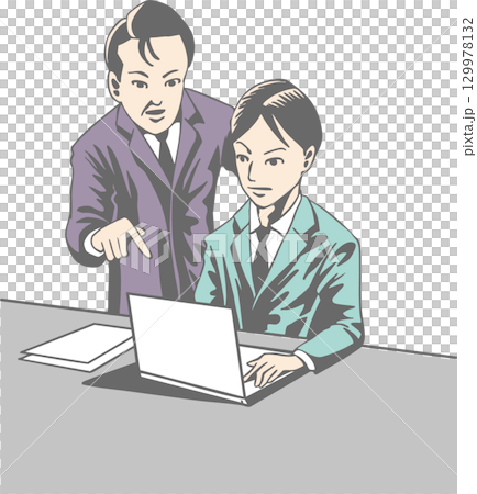 一位年輕的商人收到了老闆的提議 129978132