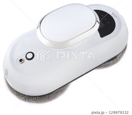 Automatic window cleaner with powerful vacuum attachment and brushes. 129979132