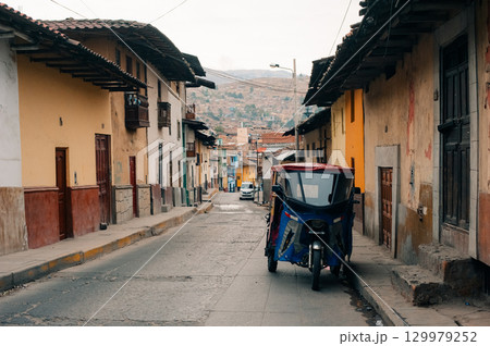Viewpoint of Santa Apolonia in Cajamarca , Peru - november 2, 2024 129979252