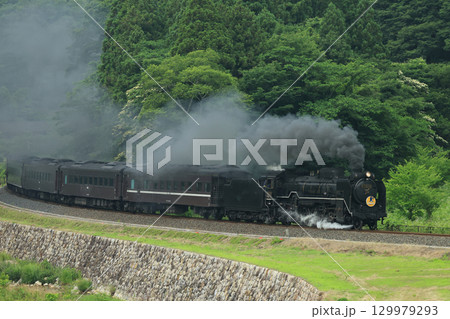 SLやまぐち号　D51  2296 129979293