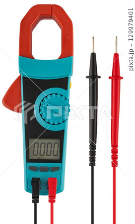 Multimeter for measuring electrical circuit and component parameters. 129979401