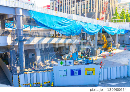 新宿西口ロータリー 新宿西口ロータリー 129980654