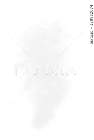 Dense white steam or smoke cloud isolated on transparent background realistic heavy vapor or pollution texture effect Dense white steam or smoke cloud isolated on transparent background realistic heavy vapor or pollution texture effect 129982074