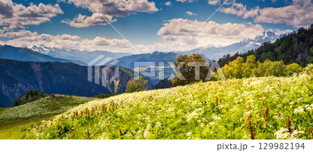 mountain landscape of georgia mountain landscape of georgia 129982194
