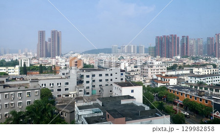 中国広東省深圳の街並み 中国広東省深圳の街並み 129982858