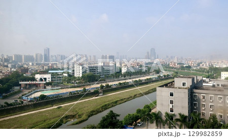 中国広東省深圳の街並み 中国広東省深圳の街並み 129982859