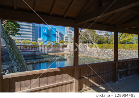 玉藻公園　鯛が泳ぐ城 129984485