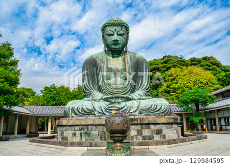 鎌倉市　高徳院・本尊　鎌倉大仏　国宝 129984595