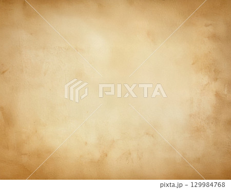 こげた羊皮紙のテクスチャー　背景素材 129984768