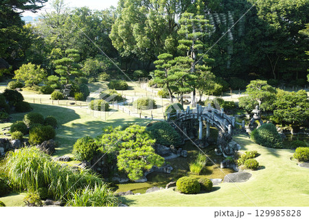 炭鉱王の日本庭園 129985828