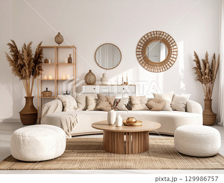 リビング インテリアコーディネート 韓国スタイル リビング インテリアコーディネート 韓国スタイル 129986757