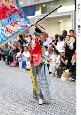 帯屋町で踊るよさこい祭り 129987129