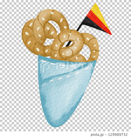 Pretzels Oktoberfest  129989732