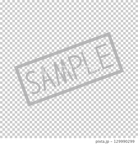 サンプル文字の透かし素材2　ウォーターマーク(image watermark) 129990299