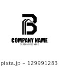 Illustration vector graphic of initial letter B real estate logo on white background 129991283
