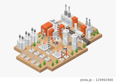 Isometric Industry 129992980