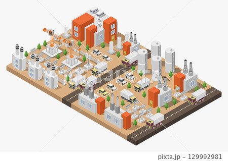 Isometric Industry 129992981