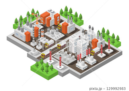 Isometric Industry 129992983