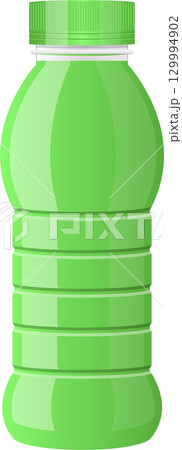 A lime green plastic bottle with a ribbed grip, showing a clean and simple design on black A lime green plastic bottle with a ribbed grip, showing a clean and simple design on black 129994902