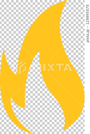 A vibrant yellow flame dances against a stark black background, embodying warmth and energy. A vibrant yellow flame dances against a stark black background, embodying warmth and energy. 129995078