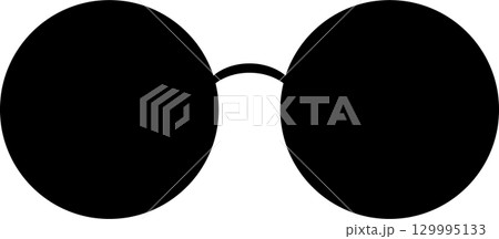 Complete darkness fills the frame, creating a stark and minimalist abstract presentation. 129995133