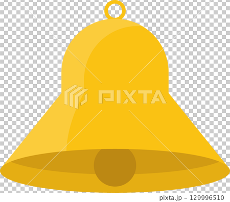 Golden bell: A classic instrument used for alerts, announcements, and traditional ceremonies. 129996510