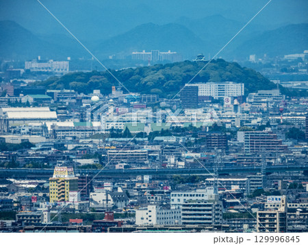 小牧山とお城の見える景観 小牧山とお城の見える景観 129996845