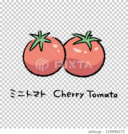 手繪櫻桃番茄2_name 手繪櫻桃番茄2_name 129998272