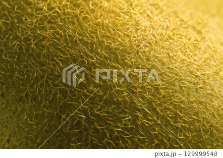 キウイ果皮のマクロ接写 背景素材 129999548