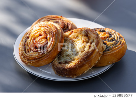 freshly baked pastries freshly baked pastries 129999577