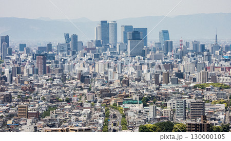 名古屋市都心部のビル群 130000105