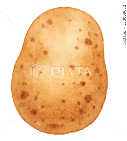 カラフルな秋の葉の水彩イラスト　赤・黄・緑の彩り 130000652