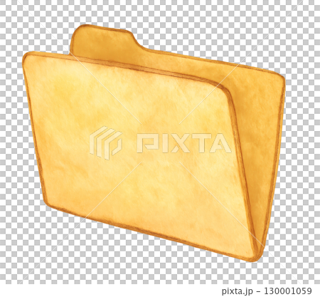 Watercolor illustration folder PNG transparent background icon material Watercolor illustration folder PNG transparent background icon material 130001059