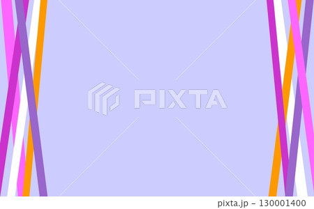 フレーム　ライン　パステルカラー　パープル 130001400
