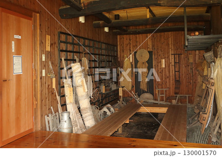 白馬村青鬼集落「お善鬼の館」の内部 130001570