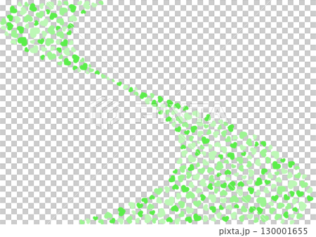 Heart pattern background Green 3 colors Heart 130001655