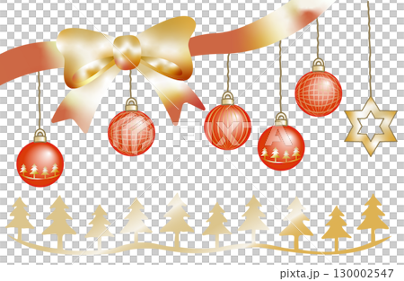 聖誕裝飾品和樅樹 130002547