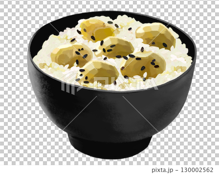 栗子飯（黑碗） 130002562